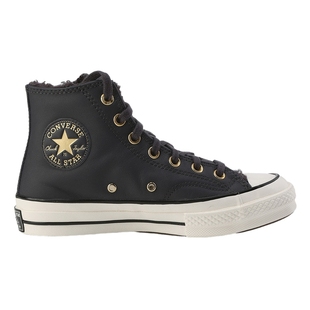 CONVERSE匡威1970s春秋新款男女鞋皮质加绒高帮休闲帆布鞋A12444C