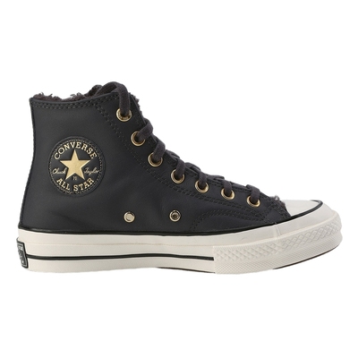 CONVERSE匡威1970s春秋新款男女鞋皮质加绒高帮休闲帆布鞋A12444C