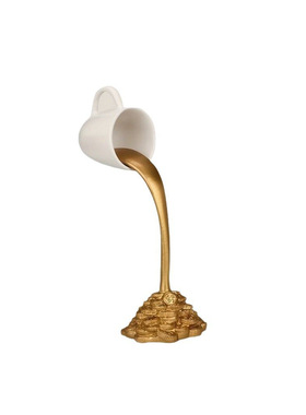 小红书爆款树脂悬浮咖啡杯摆件