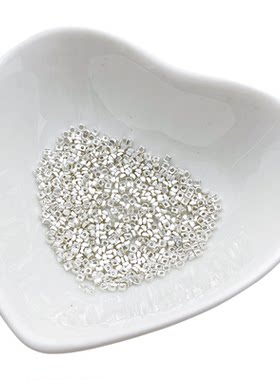 s925纯银迷你三角形隔片散珠