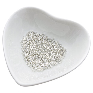 s925纯银迷你三角形碎银子方形隔片散珠diy手链项链串珠饰品配件