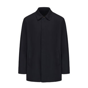 DIDIBOY迪迪博迩2025秋季新款商务简约翻领行政外套一手长风衣男