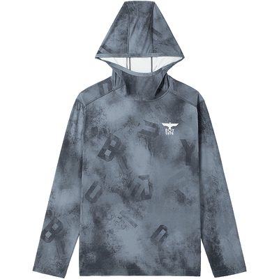 BOYLONDON春情侣款长袖logo撞色休闲时尚连帽T恤N00018