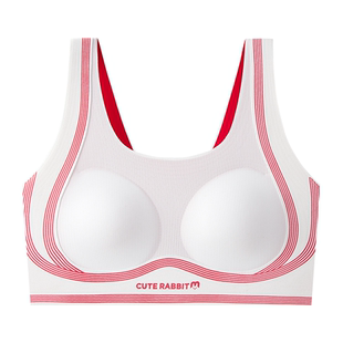 贝迪纯少女文胸发育期学生运动背心式无钢圈软支撑内衣女
