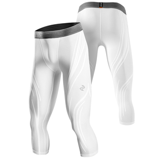 左右力量压缩紧身裤男篮球高弹训练裤子秋冬保暖速干专业健身长裤