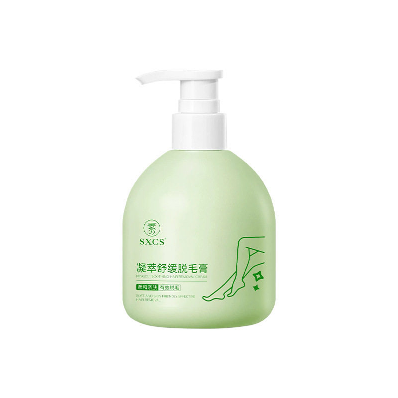 素秀臣氏凝萃舒缓脱毛膏腋下毛腿毛温和脱毛干净光滑安全不伤肤