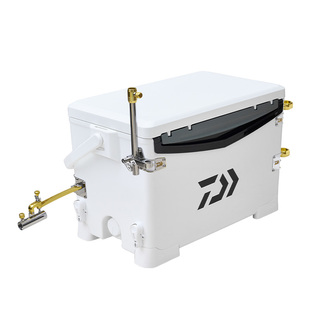 DAIWA达亿瓦 25新款29L升降脚钓箱 台钓箱坐钓箱钓鱼箱活鱼箱冷藏