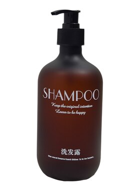 磨砂印字洗发露分装空瓶ionabo