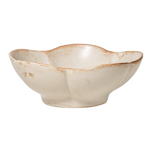 米饭碗特别漂亮水果碗甜品碗家用日式餐具高级感小众汤圆碗粗陶碗