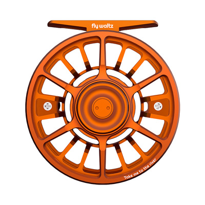 现货 华尔兹RIPPLE涟漪系列飞钓轮铝合金 蜀国飞蝇