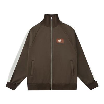 Brokenonyx复古撞色拼接夹克