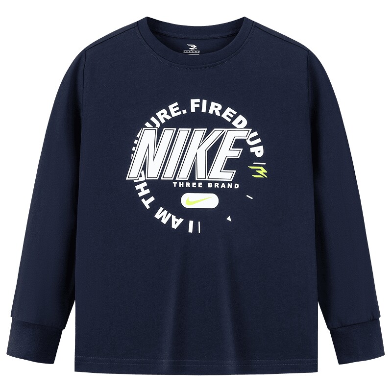 Nike3brand儿童长袖T恤新品上市