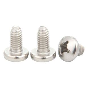 不锈钢盘头十字三角牙自攻螺丝 304圆形自锁螺钉GB6560 M3M4M5M6