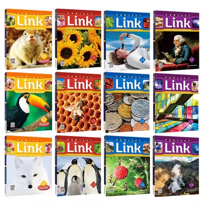 Subject Link starter少儿英语跨学科综合阅读/1/2/3/4/5/6/7/8/9级 英语STEAM蓝思阅读教材
