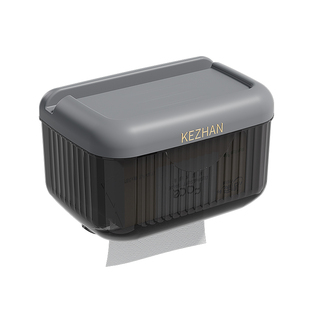 卫生间抽纸卷纸盒子免打孔挂壁式防水纸巾盒不卡纸洗脸巾收纳盒