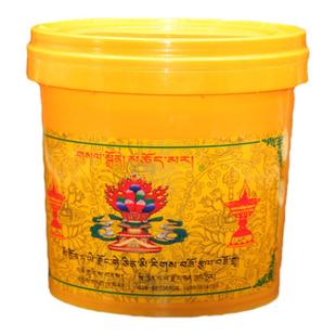 松吉仓 藏区寺院指定供佛酥油灯纯植物油10公斤桶装还是老牌子好
