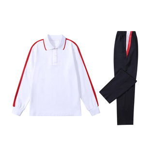 顺德区高中校服新款套装加厚秋冬外套统一中学生男女运动夏季短袖