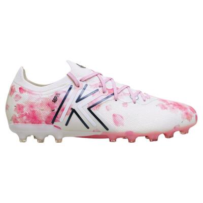 天朗足球 卡尔美TLSS联名落樱缤纷疾电5.0人草MG足球鞋9431ZX1237