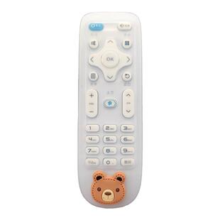 适用KONKA康佳电视机遥控器保护套透明硅胶外壳卡通可爱KKTV-Y378