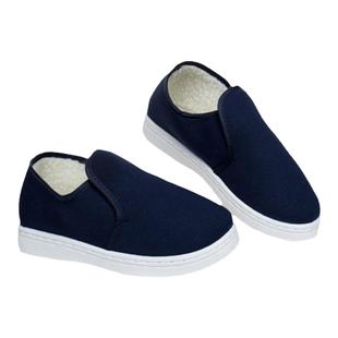 防静电棉鞋 蓝色加绒工作鞋冬季电子厂无尘鞋食品洁净防尘鞋包邮