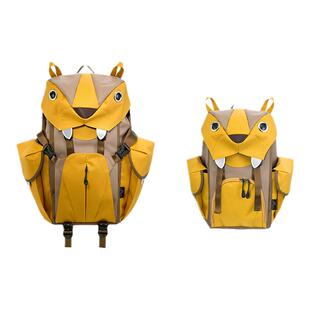 Morn Creations大猫背包防水双肩背包男大容量女休闲旅游背包