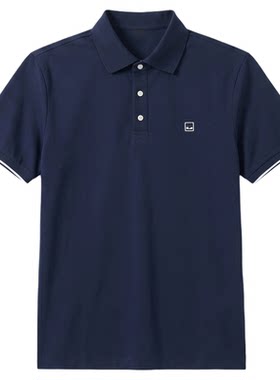 利郎商场同款防紫外线短袖polo男