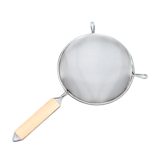 不锈钢加厚面粉筛手持筛子豆浆果汁过滤网筛超细糖粉面粉过滤网筛