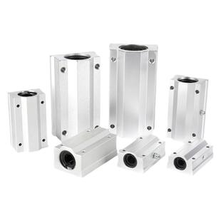 加长箱式滑块轴承直线导轨SCS8 10 12 13 16 20 25 35 40 5060LUU