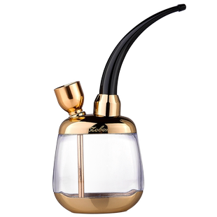 zobo正牌水烟壶水烟斗便携创意个性粗细两用全套烟锅烟筒烟丝斗男