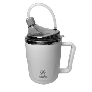 老人防呛护理杯躺着喝水孕妇产妇卧床病人防漏成人流食保温吸管杯