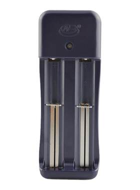 正品环高18650锂电池自停双槽座充强光手电筒3.7v14500智能充电器