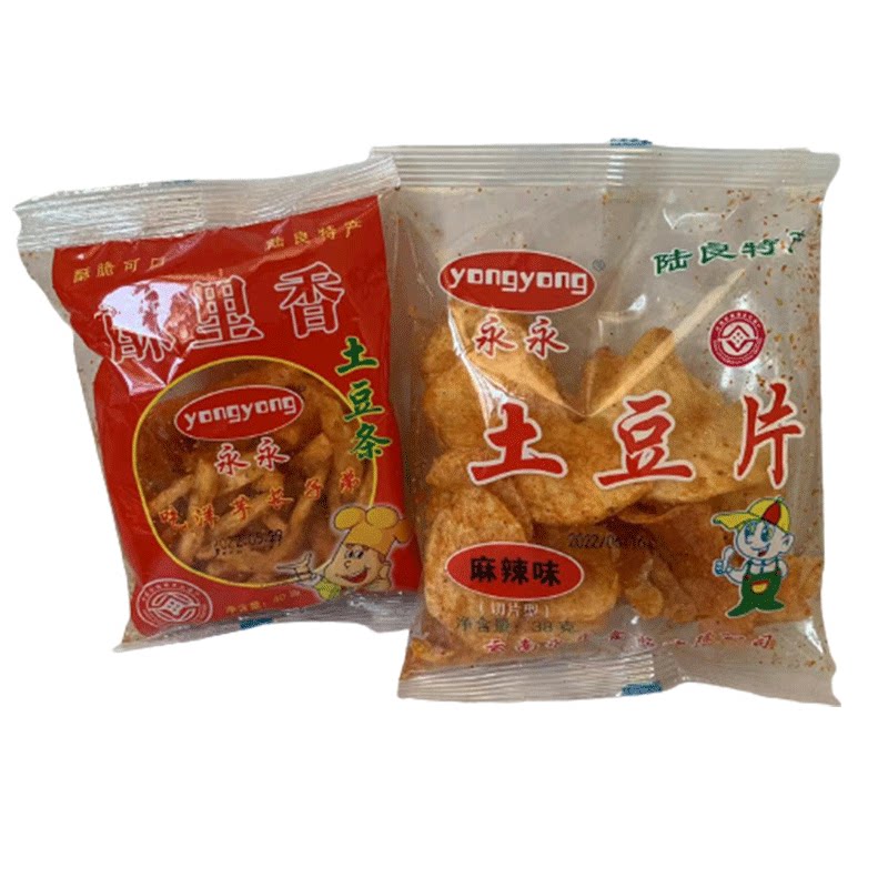 贵州特产麻辣土豆片云南陆良土豆薯片