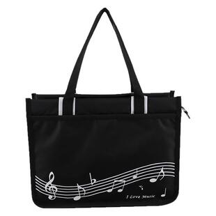 2025乐谱横版包小学生大容量钢琴提琴音乐补习上课琴谱收纳手提袋