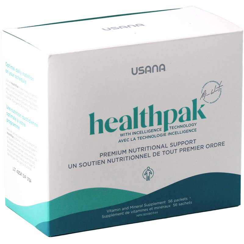 美国usana优莎娜健康100套装包加版含基本营养素钙强化剂1件包邮