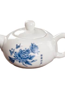 白瓷陶瓷茶壶单壶家用功夫茶具
