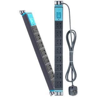 公牛pdu机柜插座8位机房电源排插线板无线工业程防雷插排多孔插位