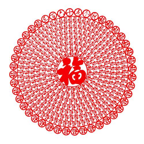 2026马年窗贴新年画春节装饰植绒布剪纸大窗花玻璃贴乔迁福字贴纸