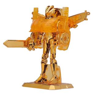 龙战士星源3积木人盲盒男孩拼插金刚机甲变形恐龙赛车玩具摆件