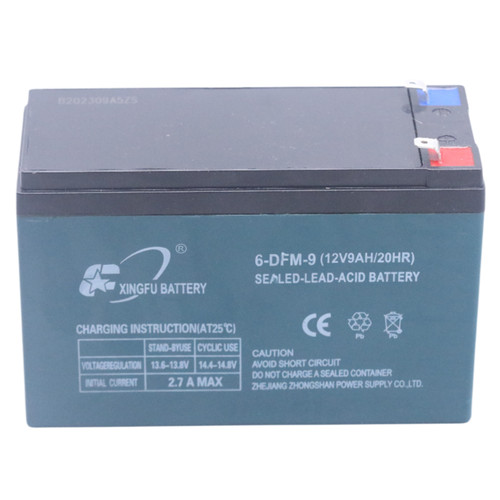 星孚2V9ah蓄电池 UPS音响LED照明消防主机喷雾器12AH8AH充电电瓶