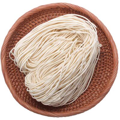 千岛湖特产石林手工日晒面农家自制嚼劲圆细拌面手擀面挂面3斤装