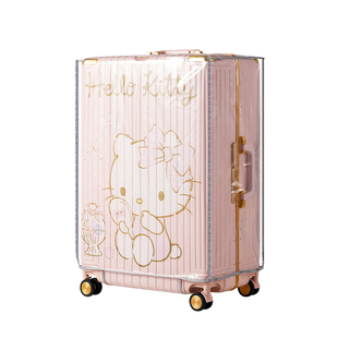 【限银座/GinzaTravel品牌】防刮花拉杆箱高亮透明箱套20/30