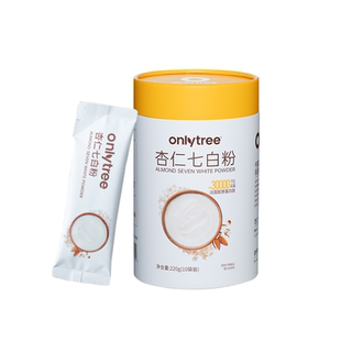 杏仁七白饮官方旗舰店南杏仁粉山药茯苓营养早餐即食代餐冲饮粉粉
