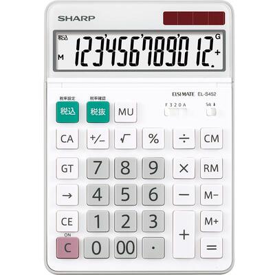 日本夏普高颜值可摇头办公计算器