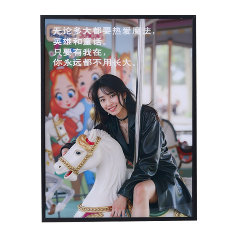 情侣定制音乐相框生日礼物蓝牙音响氛围灯送男女朋友女生闺蜜老婆