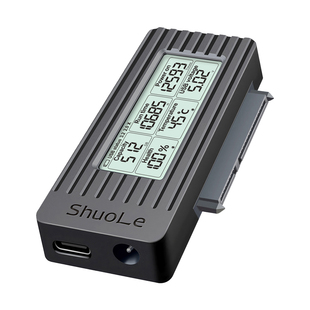 硕乐数显易驱线USB3.2兼3.0外接SATA串口笔记本台式机械SSD硬盘盒