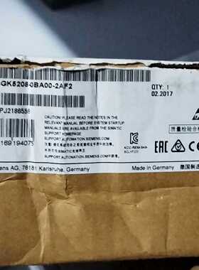 溢价-6GK5208-0BA00-2AF2仅开封，实物图联
