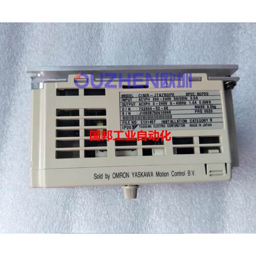 议价安川变频器CIMR-J7AZB0P2原装正品 现货