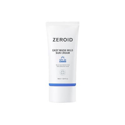 zeroid姿露得易洗温和防晒霜