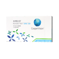 【自营】库博光学倍新月抛隐形盒6片