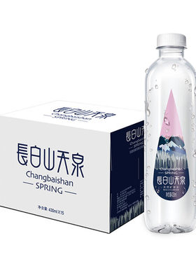 长白山天泉天然矿泉水430ml*15瓶